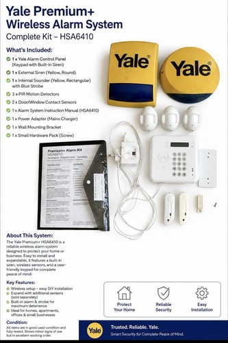 Yale hsa6410 premium - hsa6410, alarm