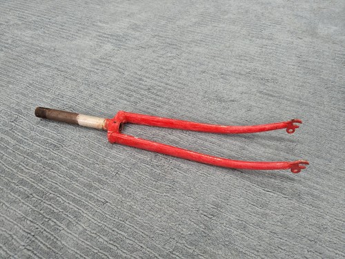 Vintage steel forks - steel, 1