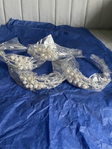 Pearls tiaras wedding - x,