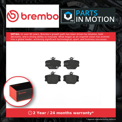 Brake pads set - set, fits