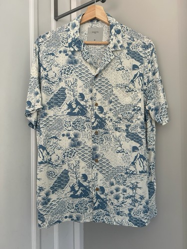 Percival cuban collar shirt - cuban,
