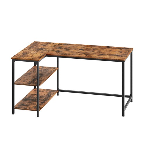 Vasagle shaped corner desk - l,