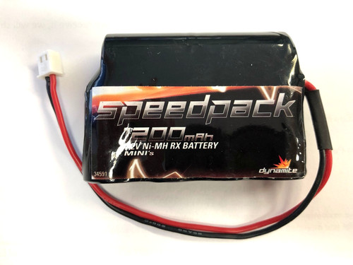 1200mah nimh receiver - 7.2v,