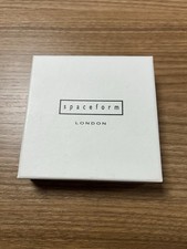 Spaceform Glass Token with Red