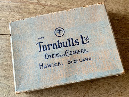 Vintage cardboard laundry box - vintage,