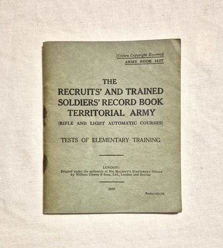 Pre ww2 british army - ww2, recruits