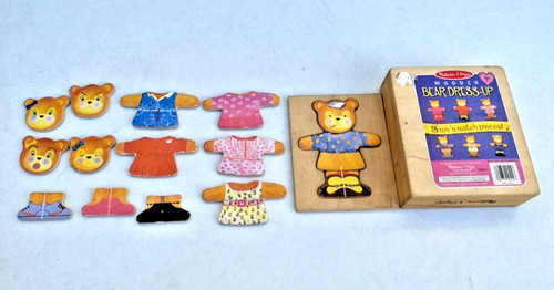 Melissa doug wooden bear - melissa, &