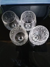 4x 300ml Crystal Brandy Cognac