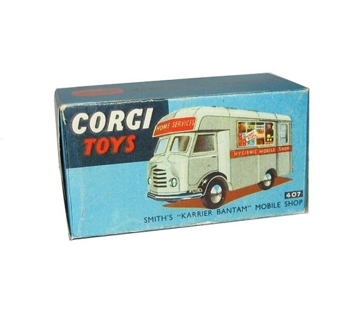 Corgi toys box - 407, smith
