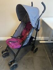 Joie Nitro E Stroller - Pink with Raincover - Excellent Condition