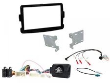 Double Din Stereo Fitting Kit + Steering Controls to fit Dacia Sandero 2012-2016