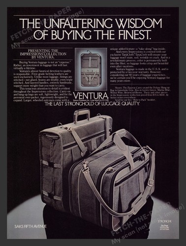 Ventura 1980s print - 1980s,