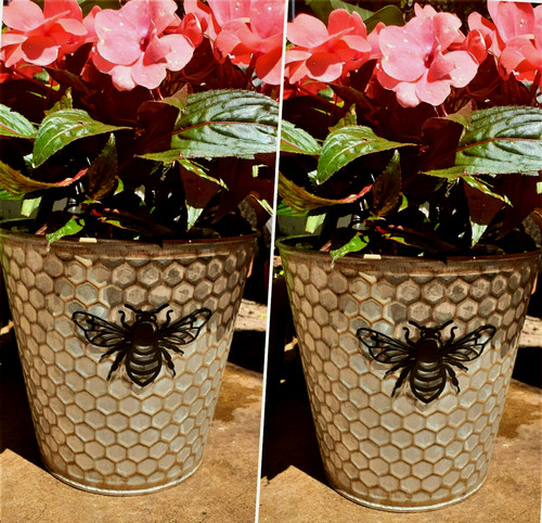 Pair metal honey - , 2