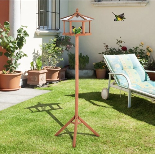 Pawhut wooden bird - pawhut, table