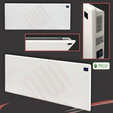 White Electric Panel Heater 940mm(w) x 400mm(h) NOVA R Slimline Efficent 2000W