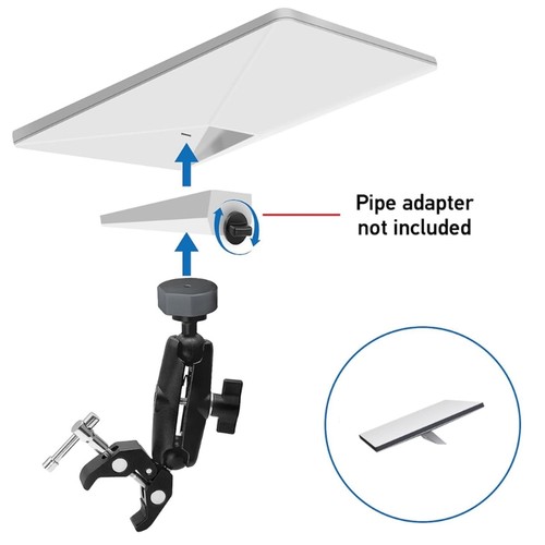 Aluminum mount for satellite - for,
