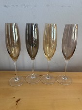 LSA POLKA Champagne Flute Glasses Set of 4