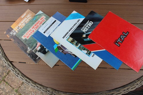 1982 car brochures austin - 1982/3/4,