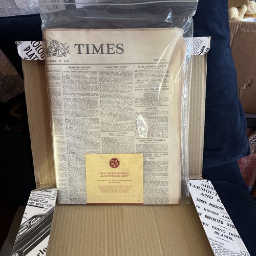 Original vintage newspaper - vintage,