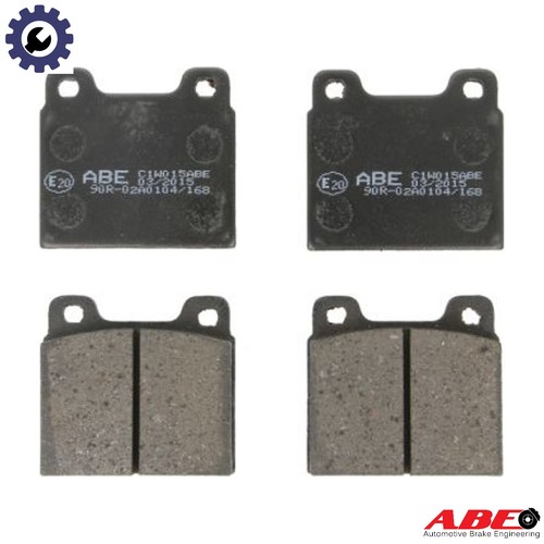 Brake pad set - brake,