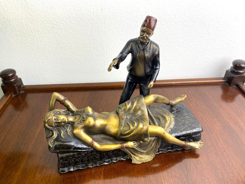 Bronze sculpture erotic - , the