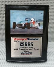 RBS MG X-POWER CATERHAM 7 SPRINT WINNER 2004 PALMERSPORT ADVERTISING SIGN