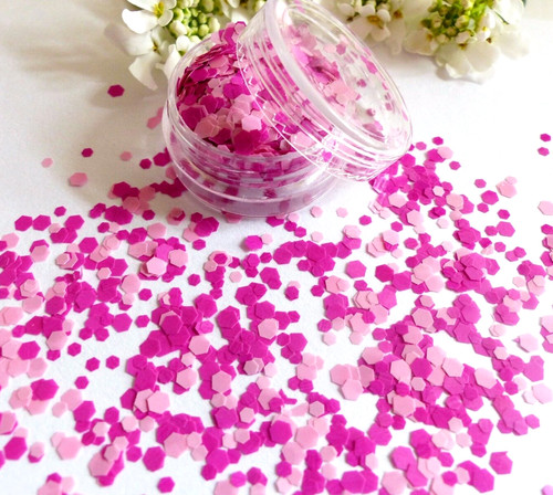 Nail art glitter bubblegum - glitter, *bubblegum*