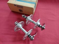 VINTAGE SHIMANO DURA ACE PRO MODEL 28 HOLE LARGE FLANGE HUBS.