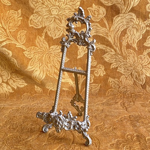 Antique brass embossed picture - antique,