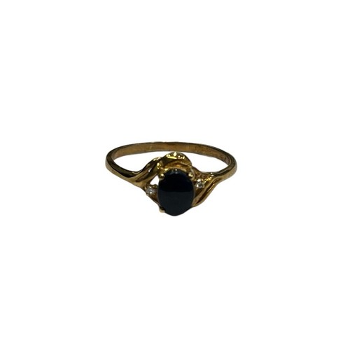 9ct yellow gold black - gold,