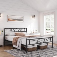 Single/Double/King Metal Bed