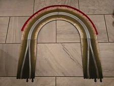 Scx Classic Track Snow/ice Dirt Chicane Layout  Scalextric Scx Double Rail...