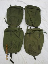 4X Webbing 90 Side Pouches, Olive, IRR, PLCE Daypack, Side Pockets, #8/25/6