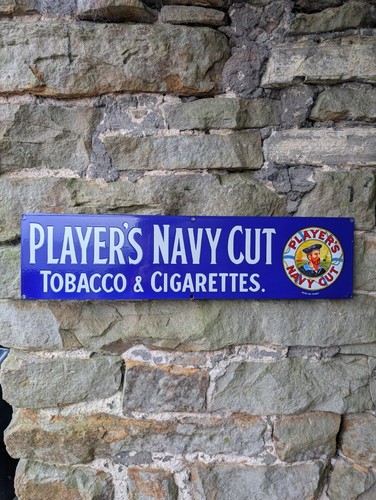 Players enamel sign cigarette - players,