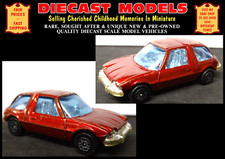 RARE AMC PACER VINTAGE UK MADE CORGI JUNIORS  DIECAST COLLECTORS SCALE MODEL CAR