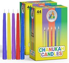 Chanuka Menorah Candles 44 Menorah Chanukah Hannukah 8 nights