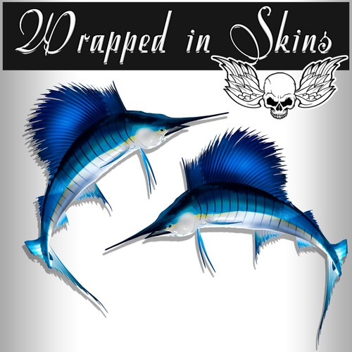Sailfish decals stickers - sailfish,