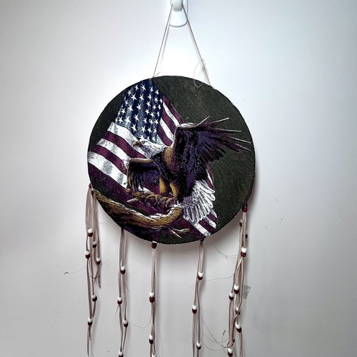 Wall hanging drum - hanging, native