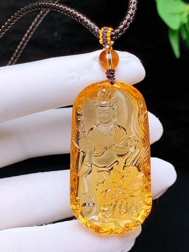 Natural brazil citrine dragon - brazil,