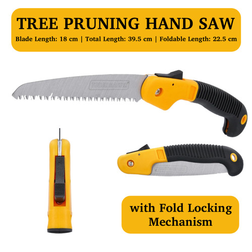 Folding pruning hand saw - pruning,