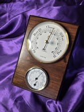 New Vintage Style Weather Station Barometer Thermometer Hygrometer.