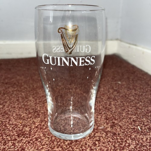 Guinness beer pint glass - beer,