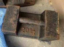 1 Avery cast iron weight 20kg