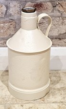 Vintage metal milk - metal, can