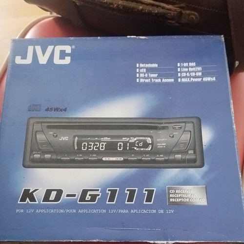 Jvc g111 car stereo - kd-g111,