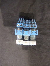 Job Lot 3 x FINDER RELAY TYPE 95.05. /40.525 / 99.02.9.024.99 RELAY BASE  Used