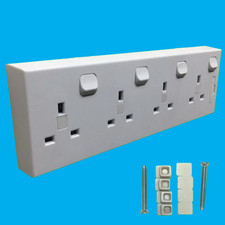 1 or 2 Way To 4 Gang Socket