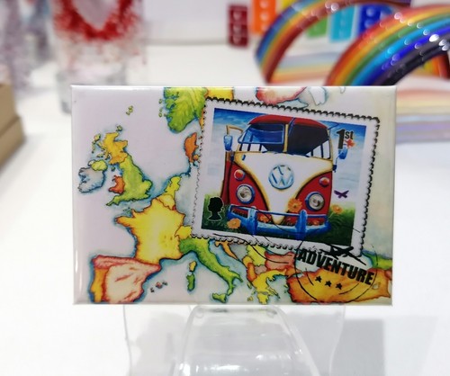 Brand new fridge magnet with - brand,