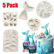 5pcs Mermaid Sea Shell