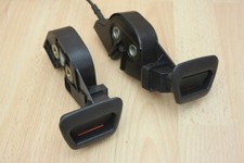 REAR SPLIT FOLDING SEAT LATCH + RELEASE BUTTON BEZEL SET - Jaguar X-Type Estate